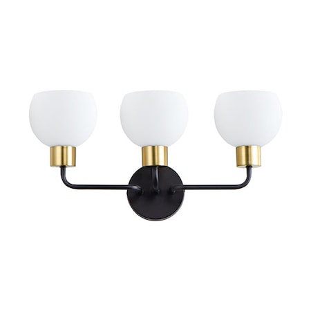 Maxim Lighting Coraline 3-Light Bath Vanity 11273SWBZSBR